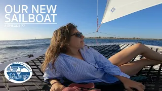 Our new sailboat - Ducky 19 - Inflatable Catamaran (The Sailing Family) Ep.77