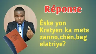 Èske yon Kretyen ka mete bijou? - Études Bibliques