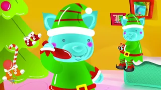 Five Fat Santa's | Christmas Carols | Xmas Songs for Children | Facty World