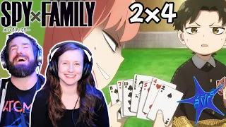 SPY x FAMILY Season 2 Episode 4 Reaction: High Stakes Card Game! | AVR2