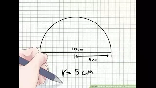 How to find the area of semi-circle and quadrant easily