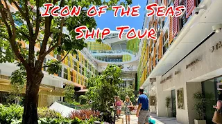 Explore The Icon Of The Seas: A Fast-paced Royal Caribbean Mega Ship Tour!