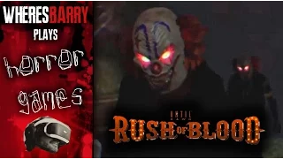 PLAYSTATION VR LETS PLAY | UNTIL DAWN RUSH OF BLOOD DEMO | PSVR Horror Gameplay