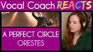 Vocal Coach reacts to A Perfect Circle - Orestes - Stone and Echo (Maynard James Keenan)