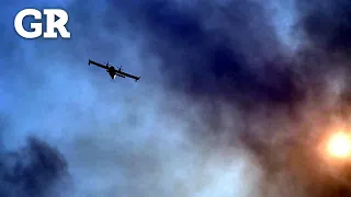 Se estrella avión que combatía incendios en Grecia