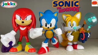 CLASSIC! Jakks Pacific Sonic Heroes Collection Hedgehog Tails Knuckles 4 Inch Action Figure Review