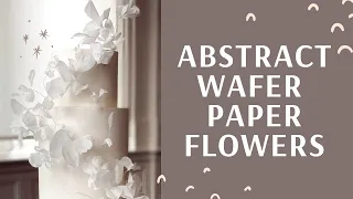 Wafer Paper Flowers Tutorial for Cake // Butterfly // With Finespun Cakes