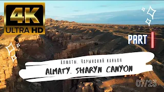 Cinematic Drone 4k video | Kazakhstan Almaty 2023 | Sharyn Canyon | DJI mini 3