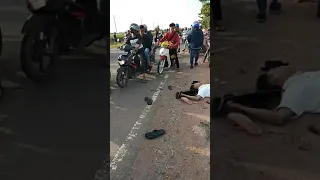 Kecelakan Balap Liar Di jalan tol   linkar Besirih