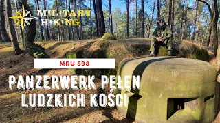 Panzerwerk 598 Pełen ludzkich kości ? Międzyrzecki Rejon Umocniony OSTWALL URBEX NAPISY - SUBTITLES