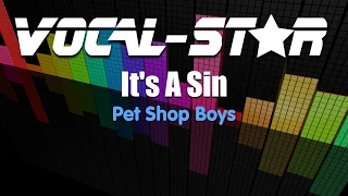 Pet Shop Boys - It's A Sin (Karaoke Version) with Lyrics HD Vocal-Star Karaoke