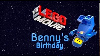 Benny's Birthday - based on The Lego Movie (Lego stop-motion animation)