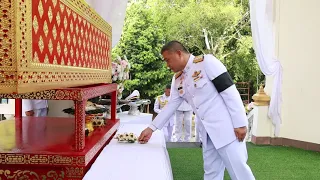 พระราชทานเพลิงศพ ดาบตำรวจ วีระวัฒน์ คำดี พลีชีพปราบปรามยาเสพติด