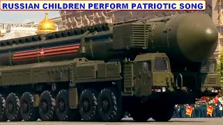 Victory Parade in Moscow | Children sing Patriotic Song | Russia's Victory Day | Best Moments