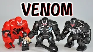 VENOM and Carnage Movie LEGO Custom Big Figures & Minifigure - Aliexpress Unboxing