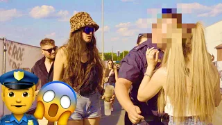 Poliz*st crasht meine Umfrage 😱 | FESTIVAL 🎉 STRAßENUMFRAGE | ABSTURZ mit ALKOHOL BODYCOUNT