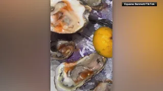 Woman goes viral when date skips out after she orders 48 oysters, bill totaling $185