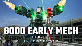 A very good Early Game Mech - Mechwarrior 5: Mercenaries DLC Playthrough EP 3