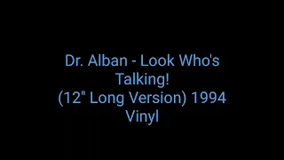 Dr. Alban - Look Who's Talking! (12'' Long Version) 1994 Vinyl_euro house