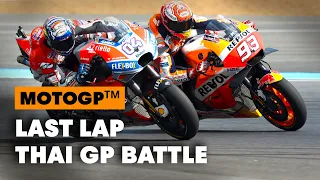 Thrilling Last-Lap Battles At The 2018 Thailand GP | MotoGP 2019