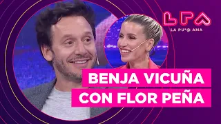 ¡BENJAMIN VICUÑA CON FLOR PEÑA!