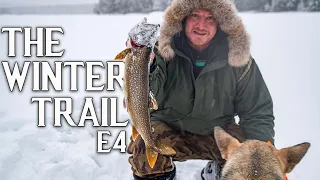 10 Days Winter Camping in the Northern Wild - E.4 - Sketchy Ice Conditions & An Interesting Lure