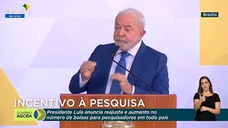 Lula defende investimento em ciência