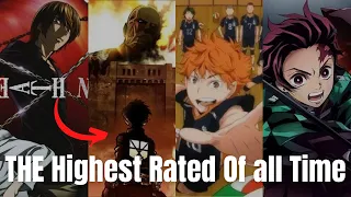 Top 50 Highest Rated Anime Series of all Time (IMDB)