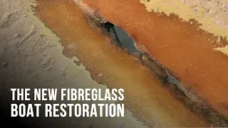 How to Fix a Crack or Hole in a Fibreglass Boat - The NEW Fibreglass Boat Restoration Project