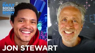 Jon Stewart Talks Confederate Statues, COVID-19 & “Irresistible” | The Daily Social Distancing Show