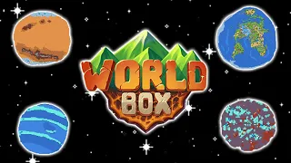 4 Planets Fight for the Solar System! - WorldBox