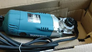 Unpack and run my new angle grinder Makita GA9020 230mm