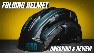 UNBOXING & REVIEW Fend Folding Helmet
