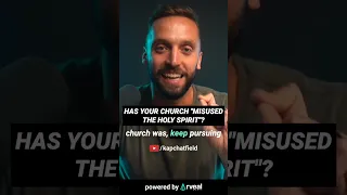 If your church has "misused" the Holy Spirit, WATCH THIS 😳 #jesus #bible #HolySpirit #god #christia