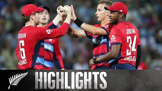 Munro's 18-ball 50 in Qualifier | HIGHLIGHTS | Trans-Tasman Tri Series | BLACKCAPS v England