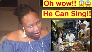 White kid Sings The Blue’s In Guitar Shop Like It’s NoBody’s Business! | Reaction