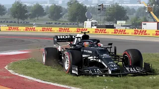 F1 2021 REALISTIC DRIVER ERRORS #1