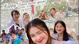 ປີໃໝ່ລາວLao New Year atmosphere of my family and my friends Happy Lao🇱🇦new year 13-14-15-16/4/2022