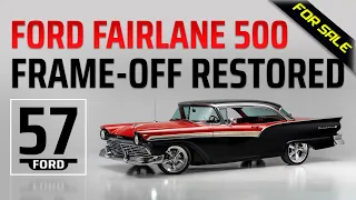 [SOLD!] 1957 Ford Fairlane 500 | Complete Frame-Off Rotisserie Restored Classic