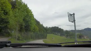 Autofahrt, Kramsach nach Aschau, Brandenberger Tal, Bergstrasse, Tirol, Austria