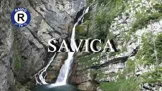 WATERFALL SAVICA. WATERFALL VOJE. BOHINJ. LAKE BOHINJ. SLOVENIA. | #RAIDOTV