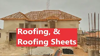 Building in Ghana | Roofing & Roofing Sheets | #roofing, #Trusses, #brightandclara