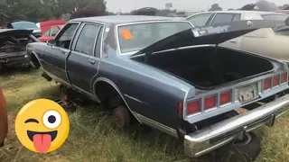 JUNKYARD FIND 1984 BOX CHEVY CAPRICE CLASSIC