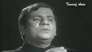 Masood rana sings Live  Tumhi ho mehboob mere main,  Youtube Pakistan