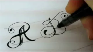 Fancy Letters - How To Design Your Own Swirled Letters