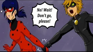 MARINETTE LEAVES CHAT NOIR! (Miraculous Ladybug Comic Dub Compilation)