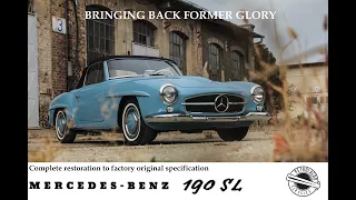 1960 Mercedes 190 SL - full restoration to former glory