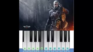 The Witcher 3-Silver for Monsters [PIANO] EASY