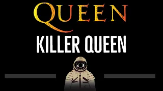 Queen • Killer Queen (CC) 🎤 [Karaoke] [Instrumental Lyrics]
