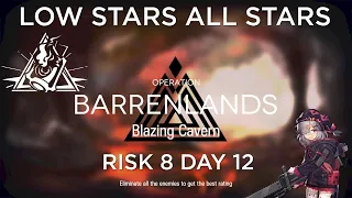 Arknights CC#9 Day 12 Risk 8 with Challenge Guide Low Stars All Stars